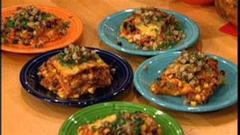 mexican-chili-lasagna-recipe-rachael-ray-show image