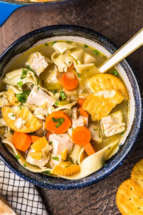 turkey-noodle-soup-recipe-thanksgiving-leftovers-idea image
