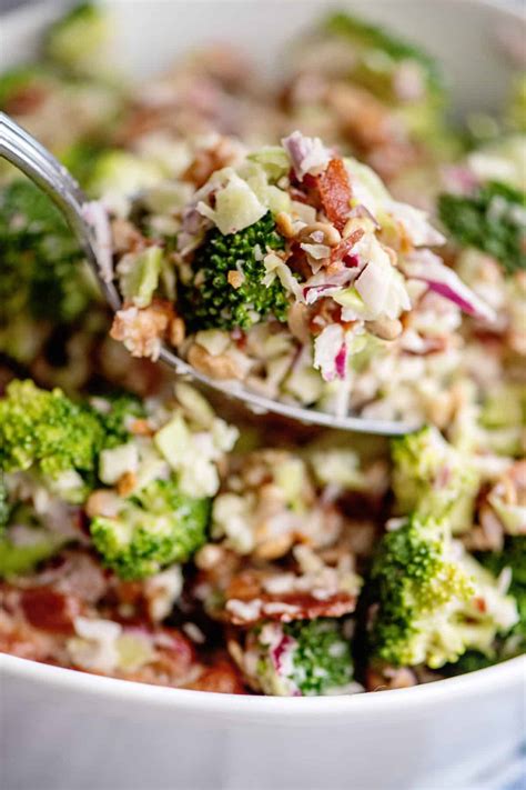 broccoli-salad-with-bacon-and-raisins-southern-plate image