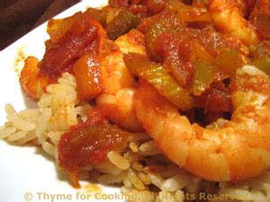 shrimp-creole-over-brown-rice-thyme-for-cooking image