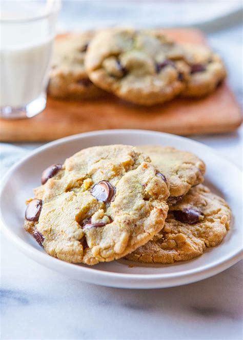 nut-free-peanut-butter-chocolate-chip-cookies image