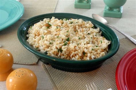 rice-with-garlic-and-pine-nuts-recipe-texas-cooking image