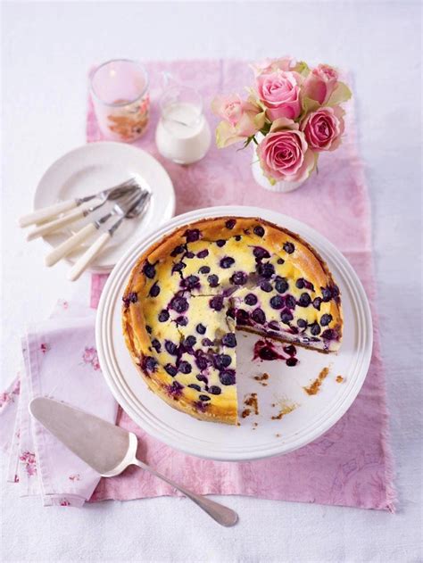 baked-blueberry-and-mascarpone-cheesecake image