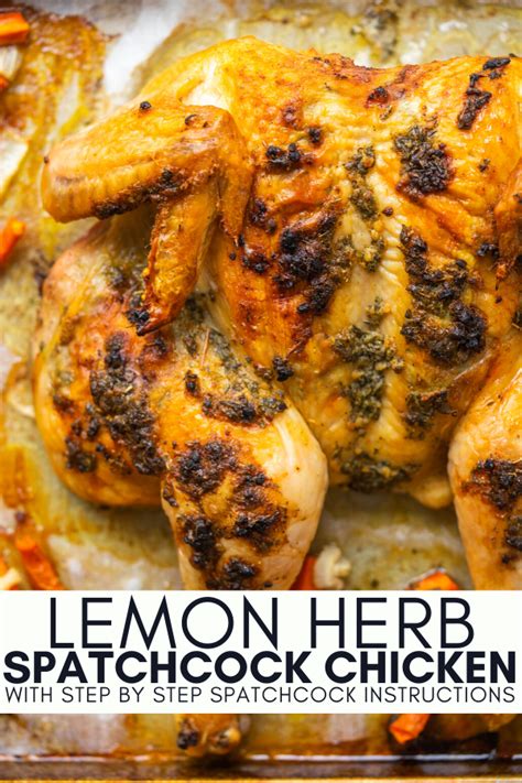 lemon-herb-spatchcock-chicken-mad-about-food image
