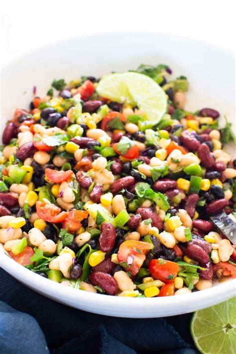 mexican-bean-salad-easy-recipe-ifoodrealcom image