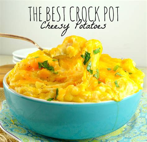 the-best-crock-pot-cheesy-potatoes-pure-creamy-cheesy image