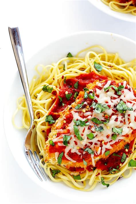 spicy-baked-chicken-parmesan-gimme-some-oven image