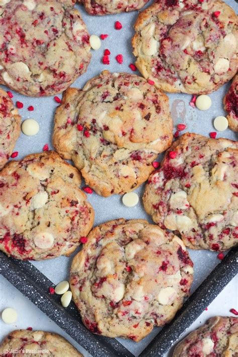 white-chocolate-raspberry-cookies-janes-patisserie image