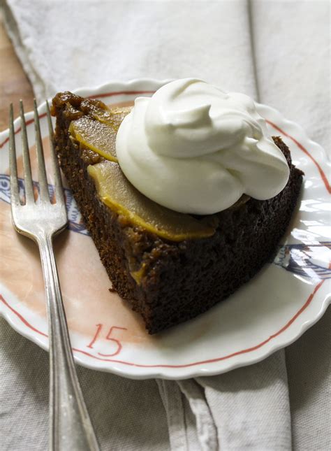 upside-down-pear-gingerbread-dinner-with-julie image
