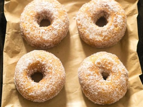 no-rise-doughnuts-honest-cooking image