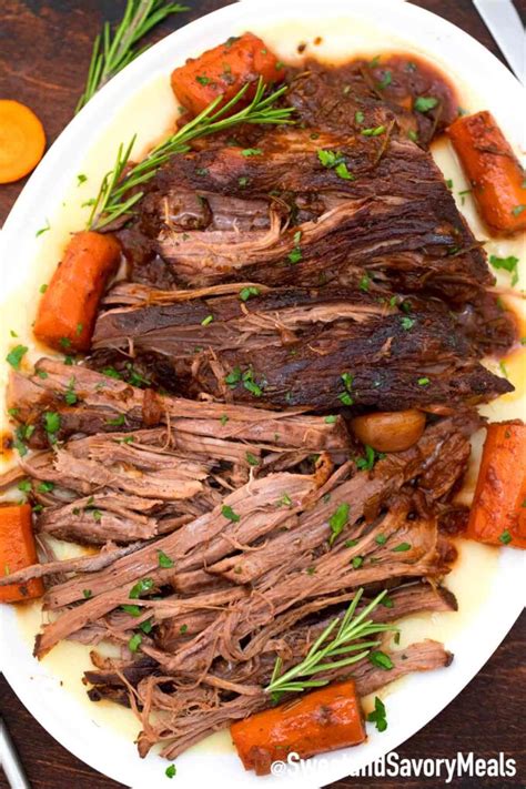 red-wine-pot-roast-recipe-video-sweet-and-savory image