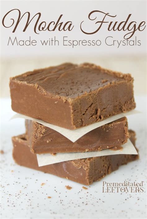 mocha-fudge-recipe-made-with-espresso-crystals image
