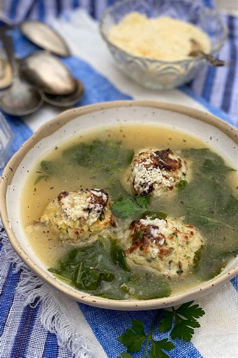 italian-wedding-soup-with-turkey-meatballs-gluten-free image