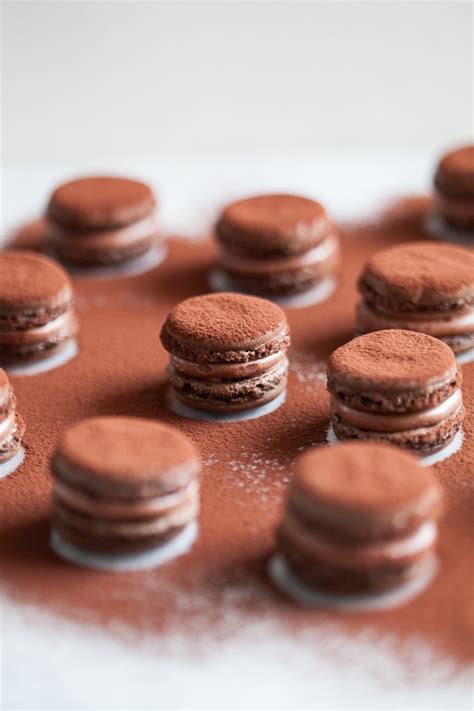 chocolate-macarons-zobakes image