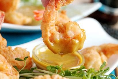 tempura-shrimp-with-honey-mustard-dipping-sauce image
