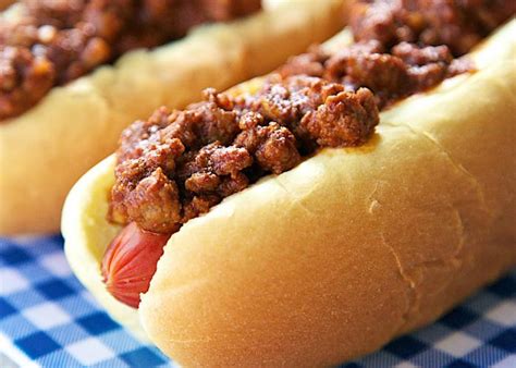 baked-chili-dogs-recipe-somewhat-simple image