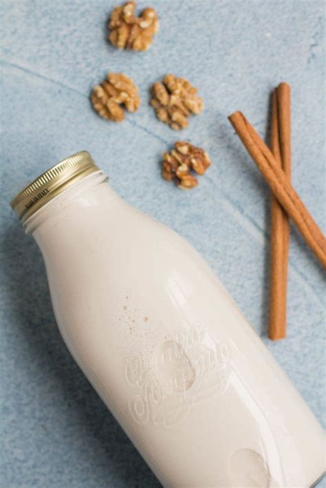 easy-homemade-walnut-milk-the-clean-eating-couple image