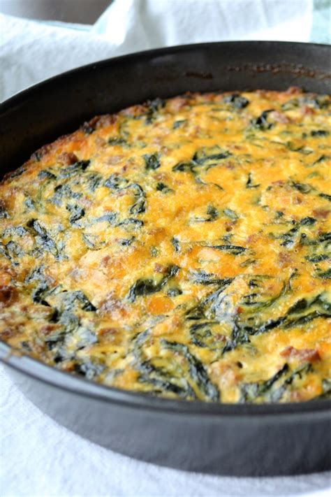 crustless-quiche-with-spinach-and-turkey-sausage-sum image