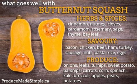 what-goes-well-with-butternut-squash-produce image