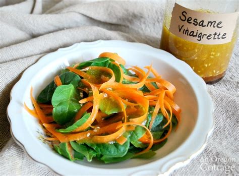 homemade-sesame-vinaigrette-salad-dressing-marinade image