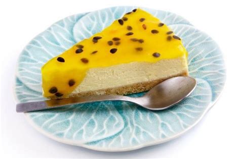 passionfruit-cheesecake-easy-cheesecake image