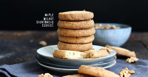 maple-walnut-shortbread-cookies-bake-to-the-roots image