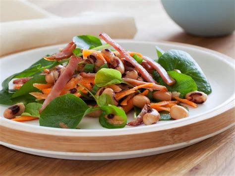 black-eyed-pea-salad-with-canadian-bacon-food-network image
