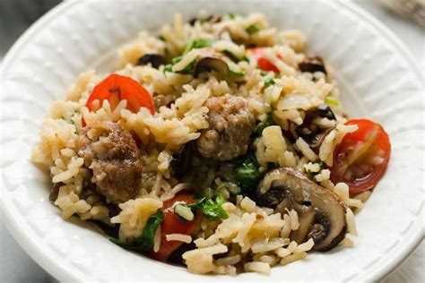one-pot-sausage-and-veggie-rice-the-pioneer-woman image