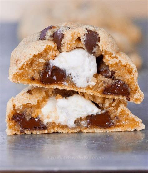 chocolate-chip-marshmallow-cookies-chocolate image