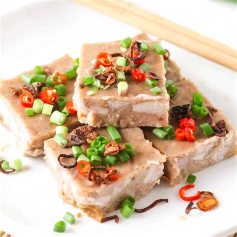 chinese-steamed-yam-taro-cake-my-plantiful-cooking image