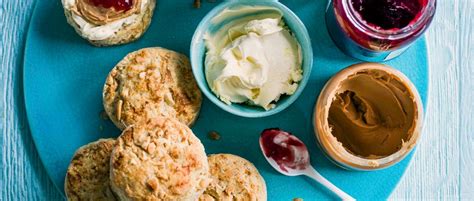 peanut-butter-scones-recipe-with-jam-olivemagazine image