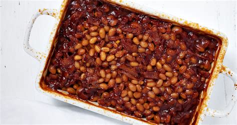 easy-bbq-baked-beans-with-bacon-seasons-and-suppers image