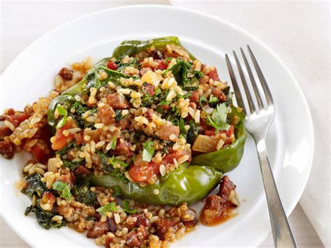 cajun-stuffed-peppers-recipe-food-network image