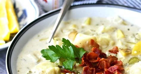 cod-chowder-with-bacon-karens-kitchen-stories image