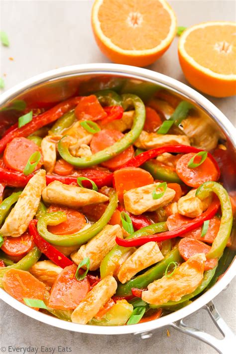 orange-chicken-stir-fry-easy-healthy-paleo image