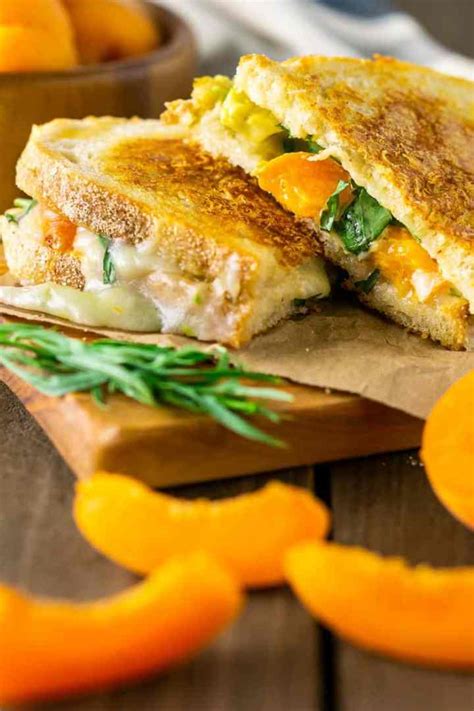 parmesan-crusted-brie-grilled-cheese-with-apricot image