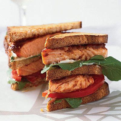salmon-club-sandwiches-recipe-delish image
