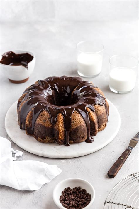 chocolate-chip-marble-bundt-cake-browned-butter image