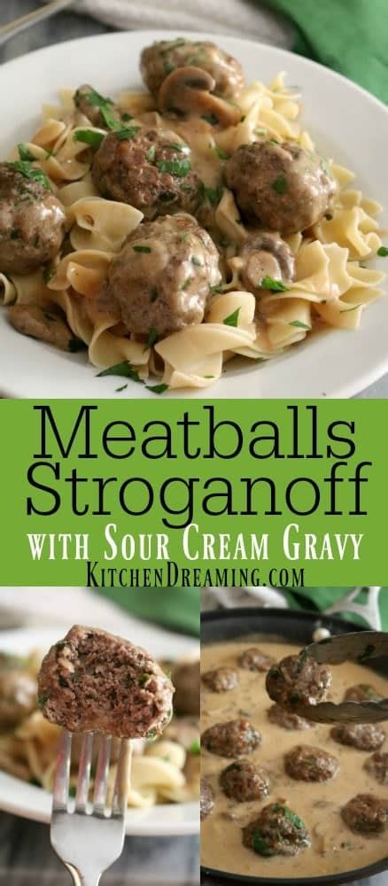 how-to-make-easy-meatball-stroganoff-from-scratch image