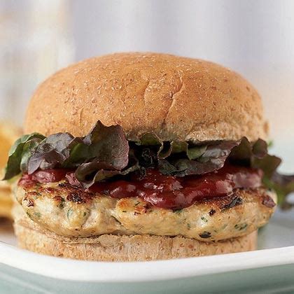 cilantro-turkey-burgers-with-chipotle-ketchup image