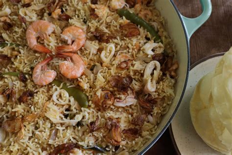 seafood-coconut-pulao-pilaf-quichentell image