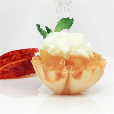 mini-bellini-peach-phyllo-tarts-athens-foods image