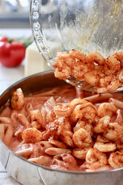 shrimp-pasta-in-tomato-cream-sauce-laughing-spatula image
