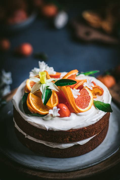 orange-almond-cake-with-cream-cheese-icing image