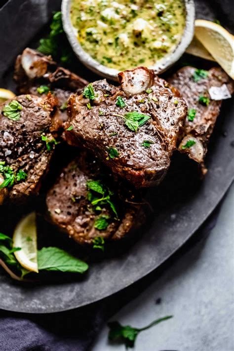easy-broiled-lamb-chops-with-mint-mustard-sauce image