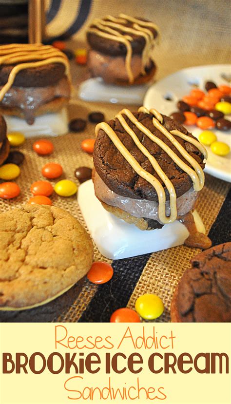 reeses-addict-brookie-ice-cream-sandwiches-and image