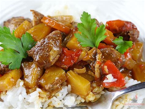slow-cooker-sweet-and-sour-pork-slow-cooking-perfected image