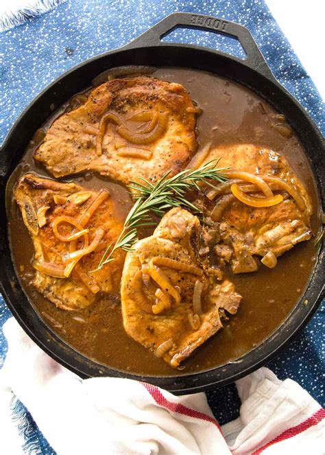 easy-smothered-pork-chops-recipe-simply image