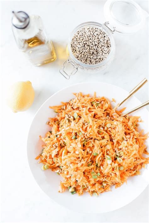 carrot-and-sunflower-seed-salad-with-lemon-honey image