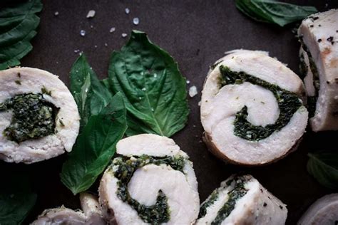 keto-chicken-roulade-recipe-with-spinach-basil-pesto image